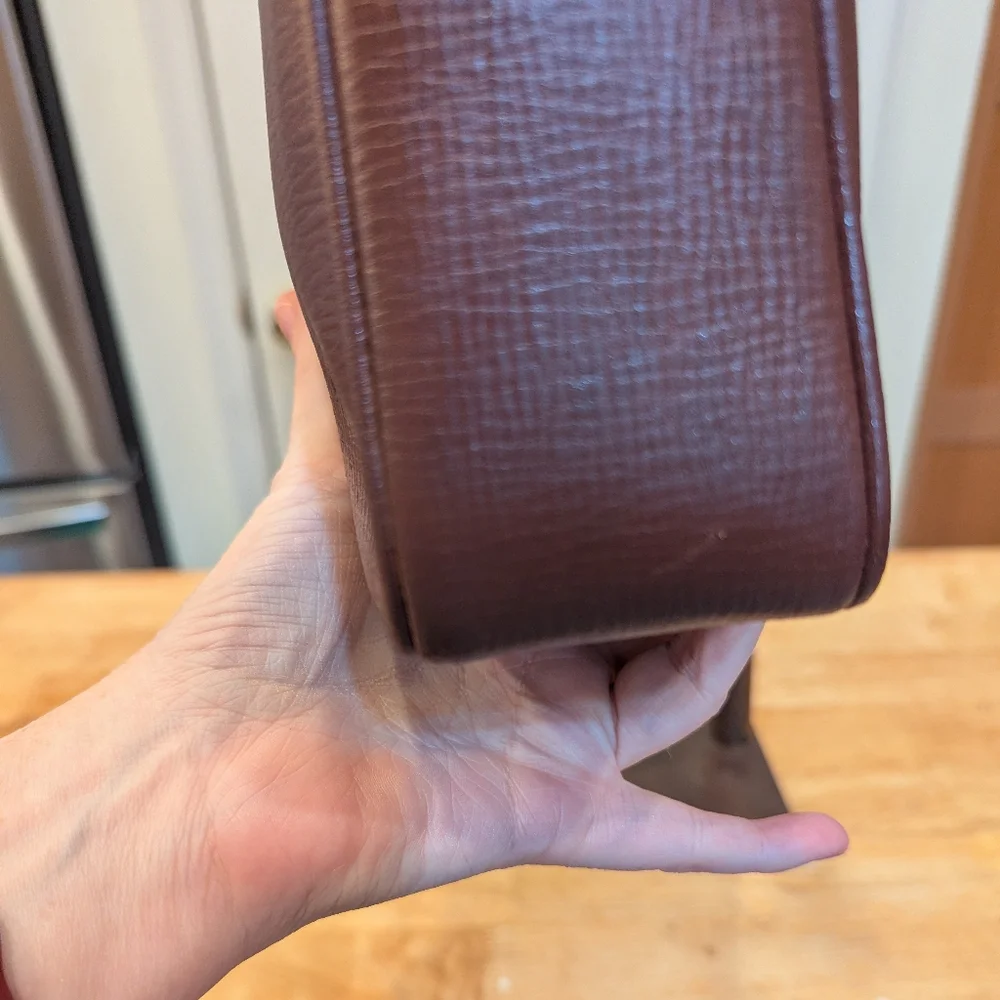 Burberrys Leather Business Bag EUC